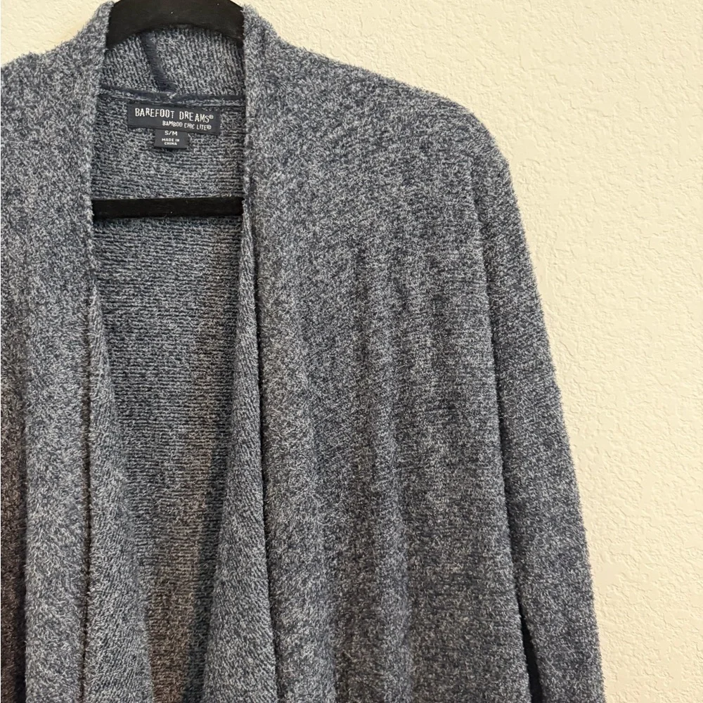 Barefoot Dreams // EUC Navy Open Front Cardigan sz M